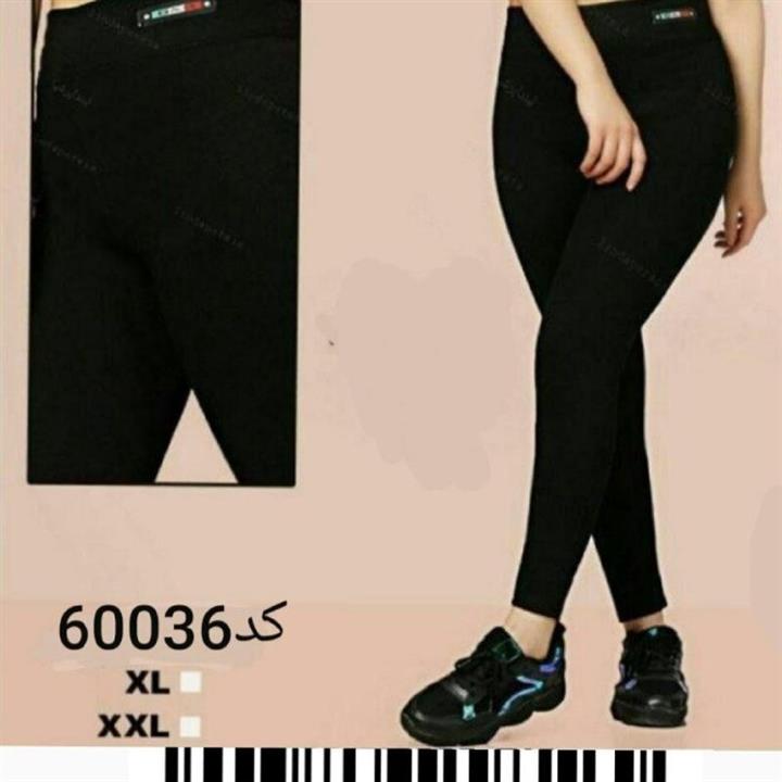 شلوار زنانه مشکی سورن کیفیت عالی و ضخیم سایز 36  تا 48